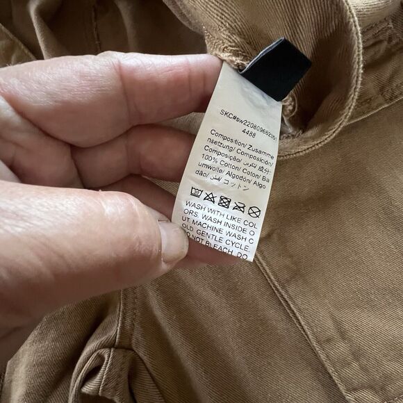 SHEIN Cargo Pants Brown Women's Size Petite M - Picture 7 of 9